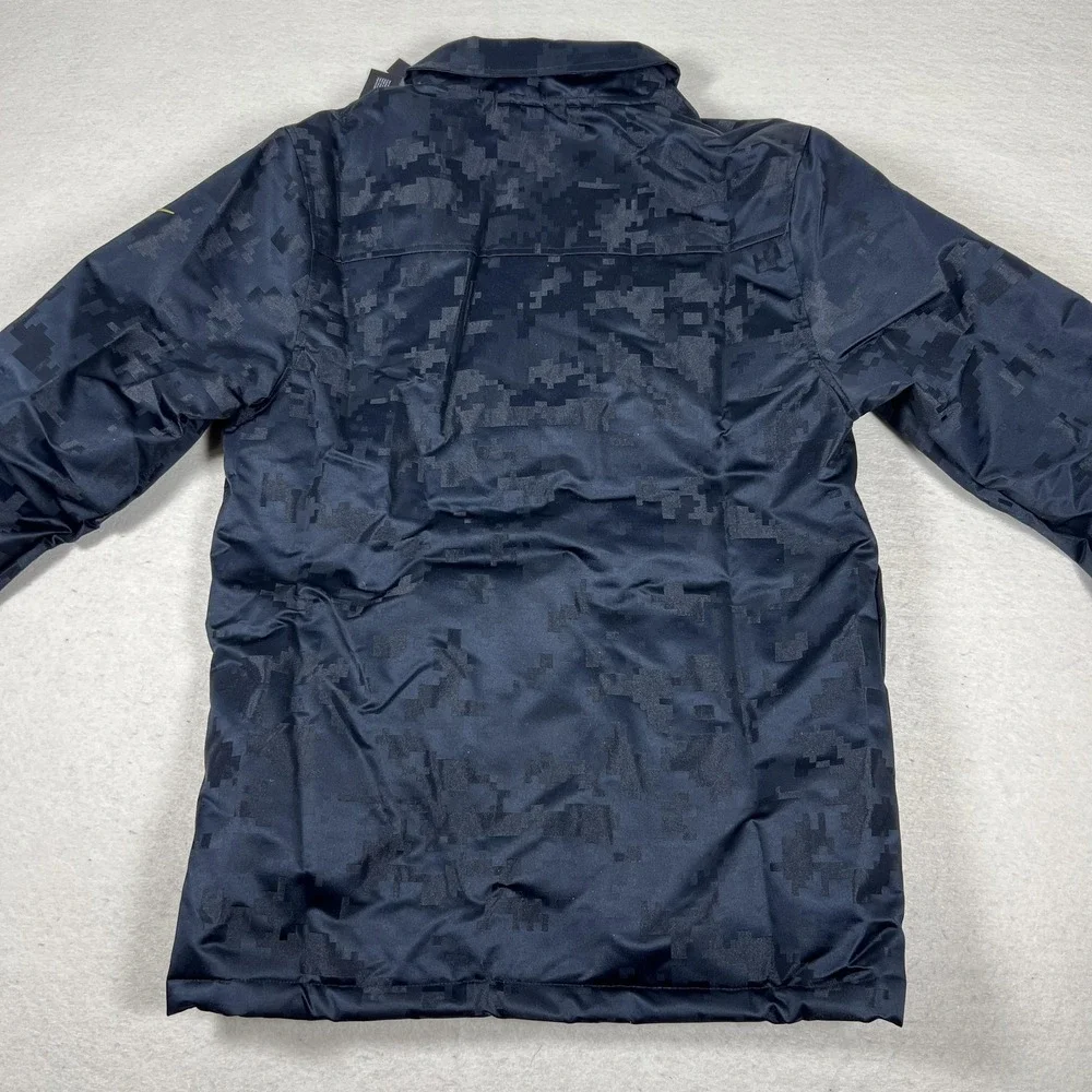 Kansas City Chiefs Jacket Mens Small Black NFL Football Nike Salute To‎ Service